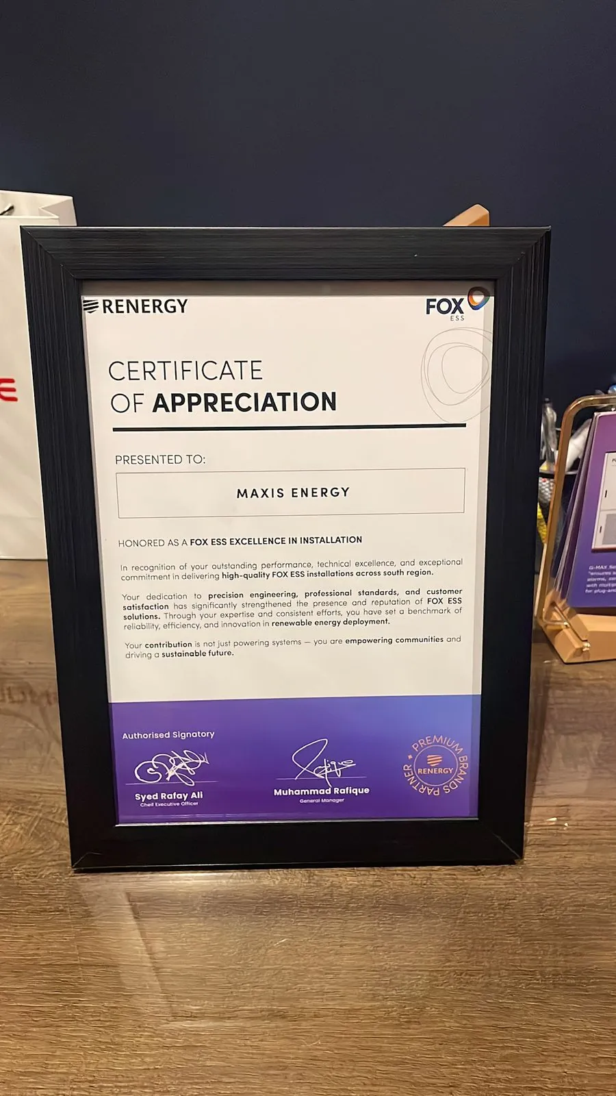 FOX ESS Excellence in Installation