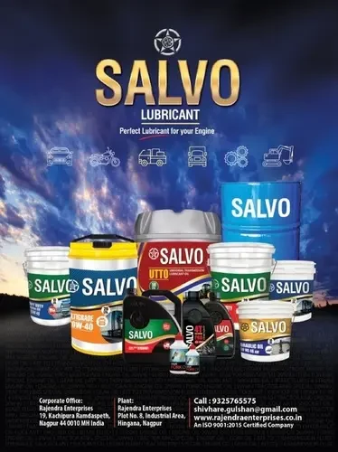 Salvo Lubricant product range